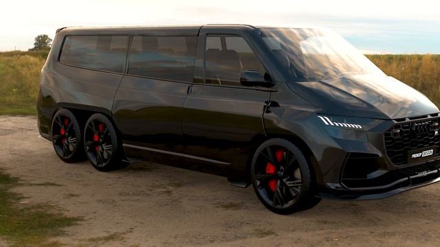 2022 ABT Audi RS99-R Transporter 6x6 685HP смотреть онлайн