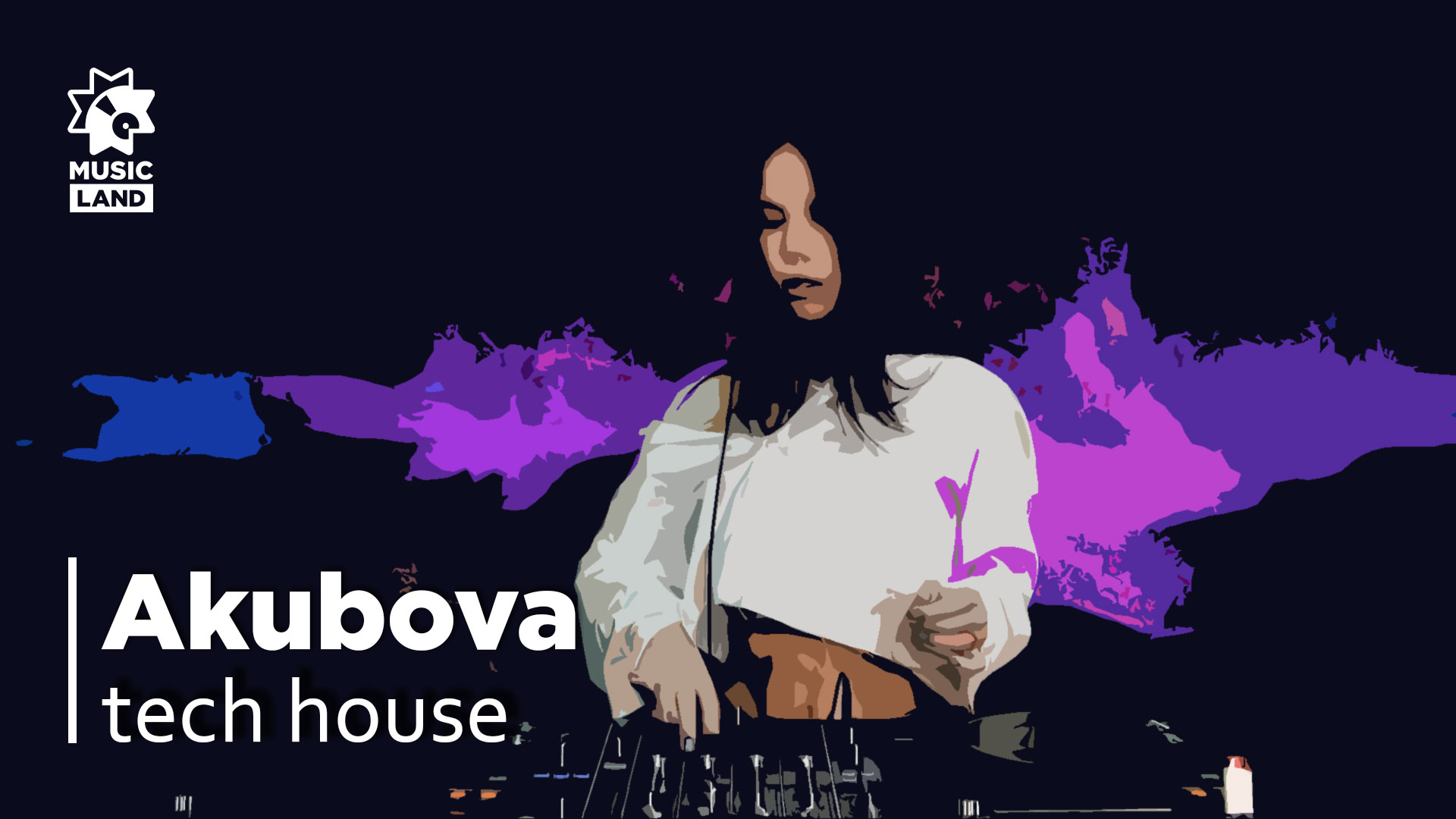 Akubova | tech house | Dj set | @MusicLandStudio Izhevsk August'22