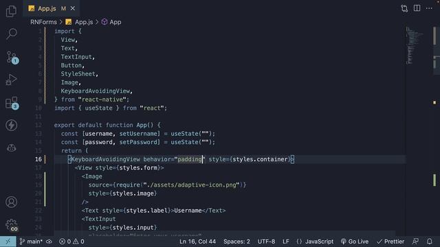 React Native Tutorial - 63 - KeyboardAvoidingView смотреть онлайн