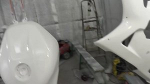 Покраска пластика от мотоцикла (СпортБайка).Нюансы и фокус от Коперфильда
