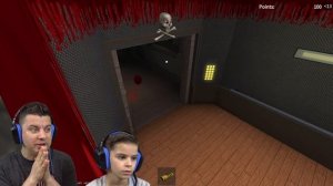 All the way up THE SCARY ELEVATOR in Roblox!