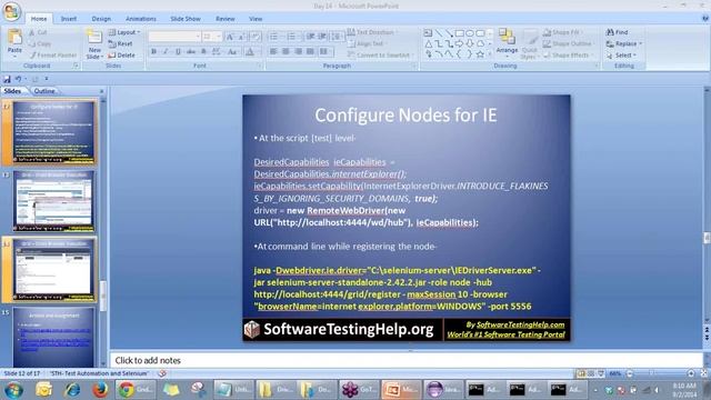 Selenium Grid Tutorial - Selenium Training Selenium Grid 2 Tutorial