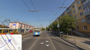 Прогулка по Барнаулу с помощью Google Maps