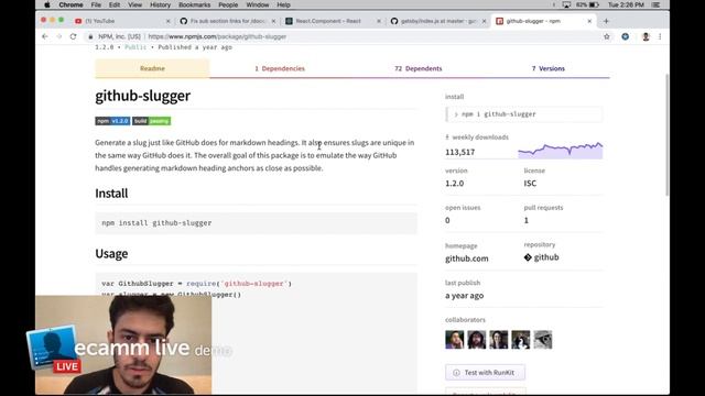 Livestream: Adding a tiny feature to Gatsby смотреть онлайн