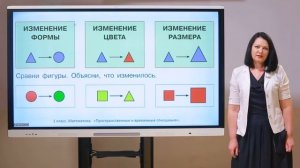 1 класс. Математика. Пространственные и временные отношения