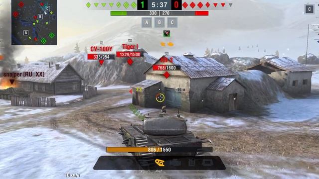 УДАЧНЫЙ БОЙ на ИМБОВОМ МОГИЛЬЩИКЕ в WOT Blitz! смотреть онлайн