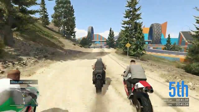 GTA 5 Online - Състезания с мотори смотреть онлайн