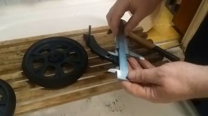 Мотоблок. Делаем сами опорные колёса.