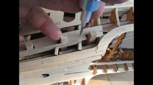 Stern elements  #23  Step by step model ship build Galleon "San Bartolome"  Ship modeling
