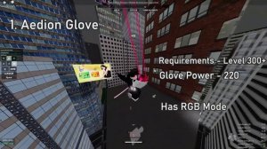 2 NEW GLOVES (1.95 Data Loss Fix Update) (Roblox Parkour)