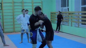 Рукопашный бой. Отработка борцовской техники, работа в партере