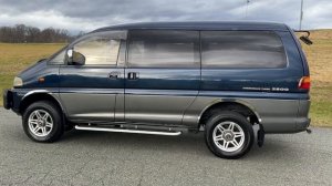 1995 MITSUBISHI DELICA SPACE GEAR EXCEED 4WD LONG WHEELBASE PF8W - TURBO DIESEL - JDM - WALK AROUND