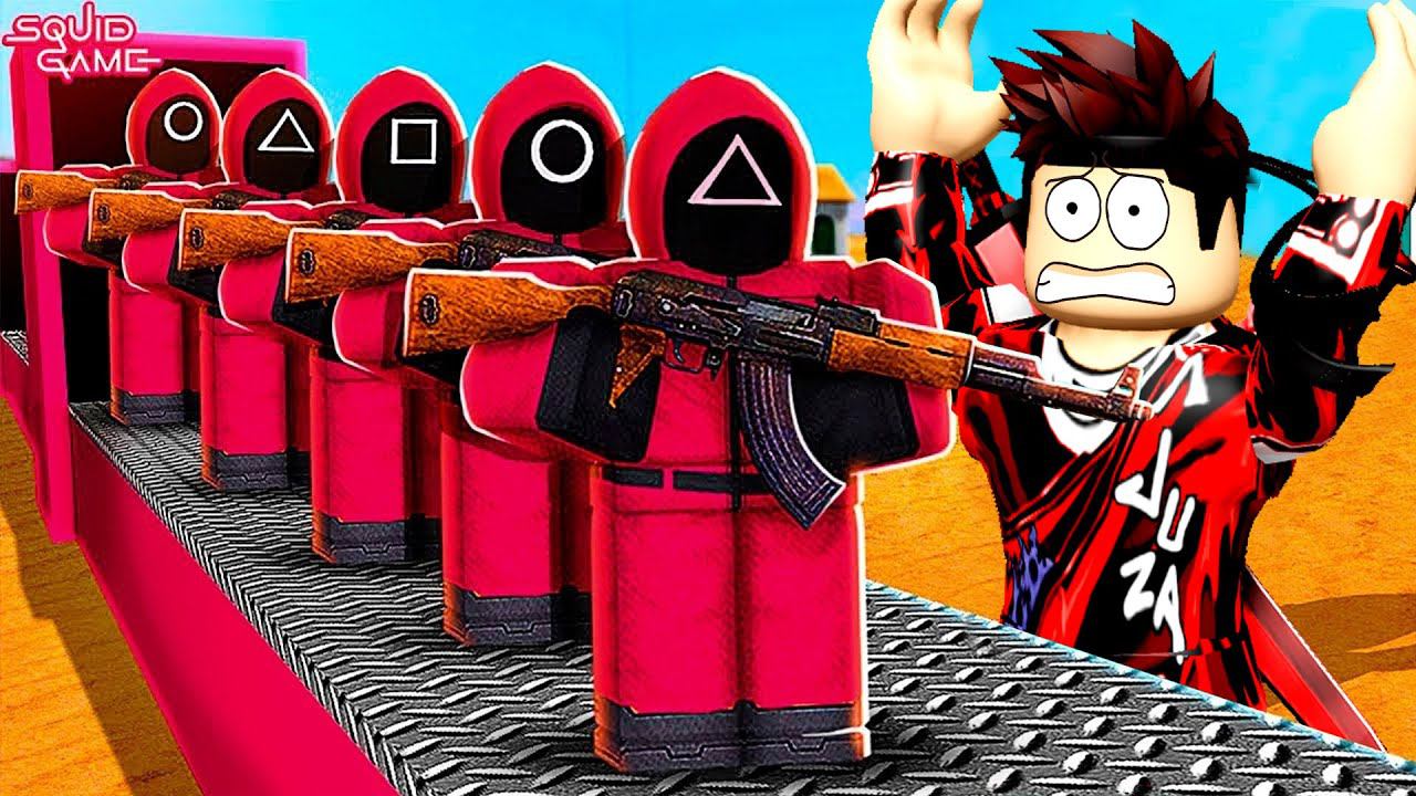 Игры кальмара roblox. РОБЛОКС из игры кальмара. Игра в кальмара РОБЛОКС игра. База РОБЛОКС. Охранник игра в кальмара РОБЛОКС.