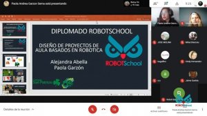 Cierre Diplomado Proyectos STEAM basados en nuevas tecnologías - ROBOTSchool - 1er semestre