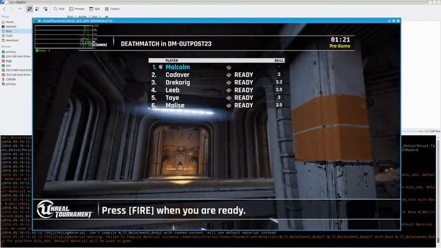 Unreal Tournament opengl 4.3 on Gears on Gallium docker image смотреть онлайн
