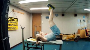 Рутинная жизнь на борту контейнеровоза / Routine life on board of container vessel