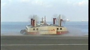 Hovercraft calais - Dover the very last day