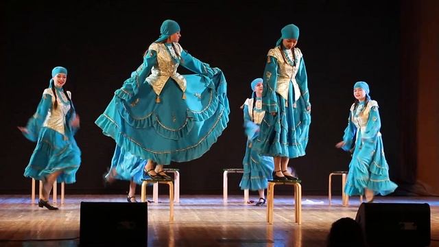 Хореографическая студия татаро-башкирского танца «Аккош» - Татарский народный танец «Посиделки» смотреть онлайн