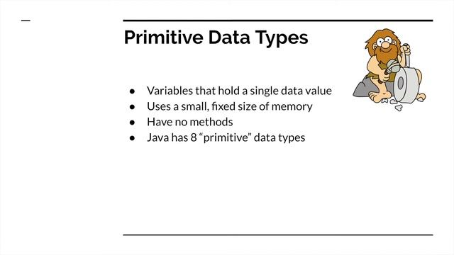 Different Primitive Data Types in Java смотреть онлайн