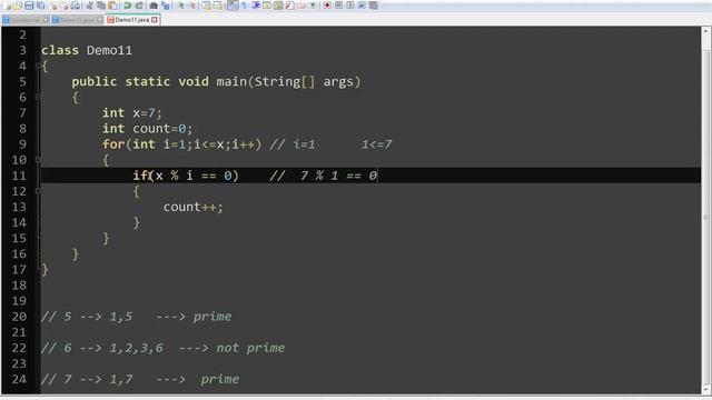 Check Prime Number Using Java In Hindi Video - 11. смотреть онлайн