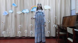 польская народная песня  _Висла_, исполняет Гудова Алина