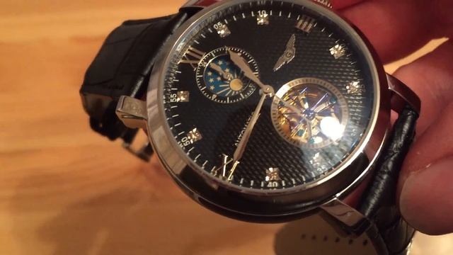 Обзор китайских механических часов Guanqin смотреть онлайн