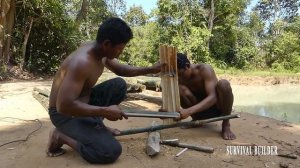 Survival Builder: Build Bamboo Boat