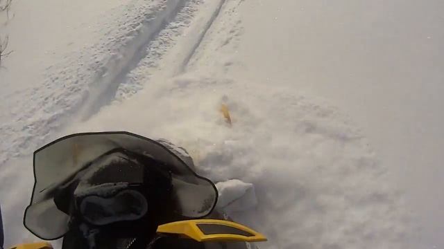 Ski doo renegade 800. Горки в чурокайке. смотреть онлайн