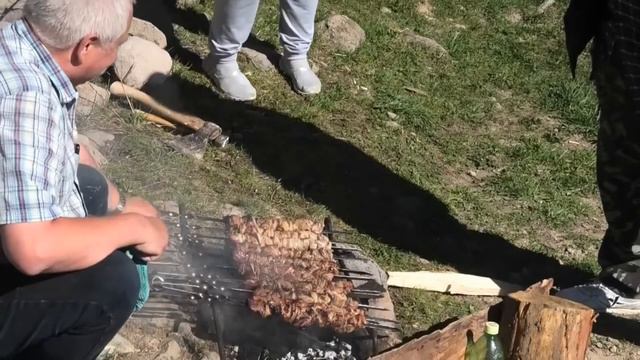 "50 оттенков зеленого" часть 4. Горная Аджария и шашлык на перевале Годердзи. весна 2019 в Грузии.