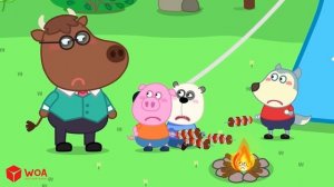 О нет, Огонь! Горячая и холодная секретная комната Lucy под кроватью с Bearee | Lucy на русском