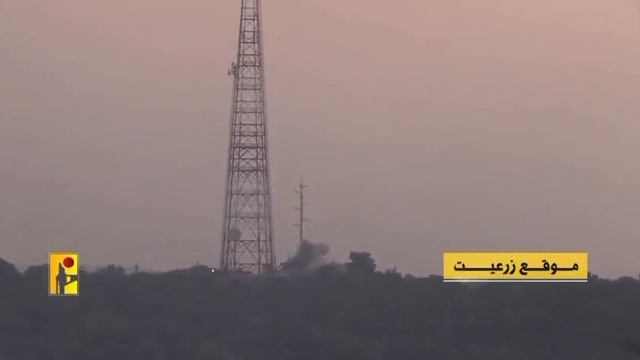 Хезболла публикует видео своих атак по Израилю