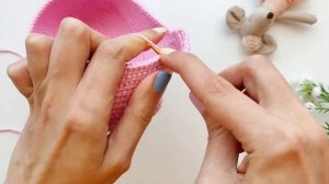 Убавка крючком: как провязать 2 полустолбика с накидом (пссн) вместе / Decrease: 2 hdc together