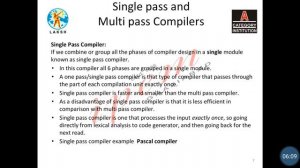 Types of Compiler Unit 2 L1 Compiler Design MCA Sem IV Huma Juneja