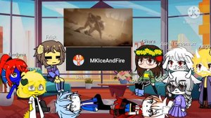 Undertale React To Call Of Duty:Modern Warfare 2 - Shepered Death | Gacha Life |