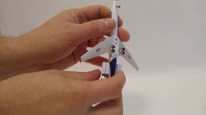 Модель самолёта Ил-62 в масштабах: 1/500 и 1/400.