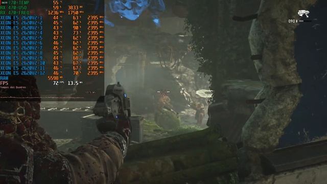 TEST Gears 5 XEON E5 2620V2 + RX 470 смотреть онлайн