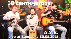 30 сантиметров | А.У.Е. | Unplugged | Live video