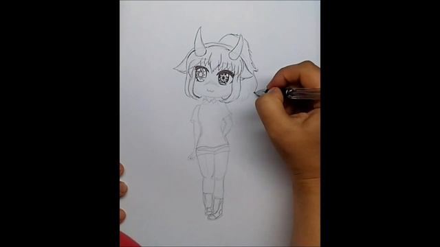 Как рисовать гача лайф смотреть онлайн