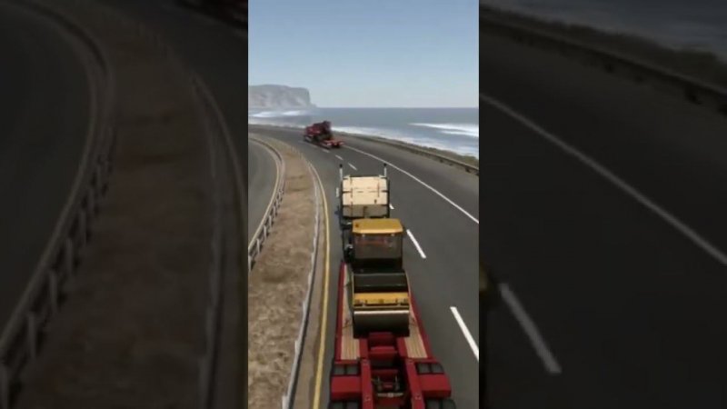 Вид сверху шикарен// American Truck Simulator