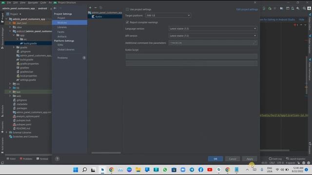 4- How to Build Admin Panel with Firebase and Flutter App