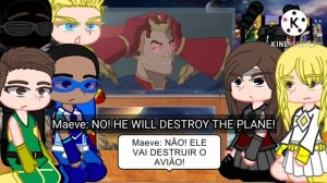 The Seven react - "Death Battle - Omniman VS Homelander"