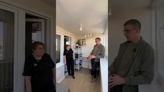 Из холодного балкона Лариса сделала кабинет для дочери. Отзыв из первых уст! смотреть онлайн