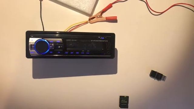 Обзор на магнитолу 1din Bluetooth со встроенным микрофоном