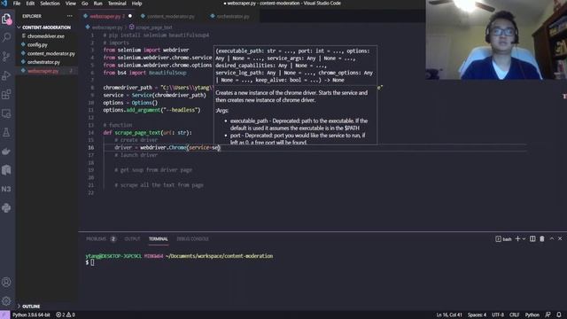 Create an AI Content Moderator Part 1 - Scrape All the Text from a Webpage