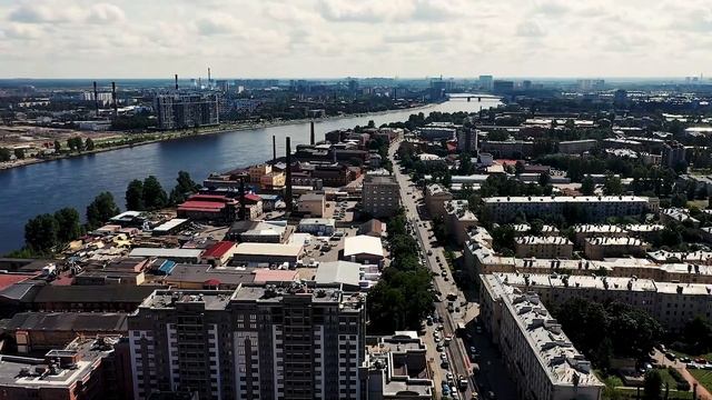 Новостройки СПб | Левый берег Невы - аэро | Купить квартиру в СПб смотреть онлайн