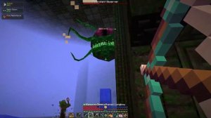 Going at Malevolent Observer in RL Craft ( Minecraft )