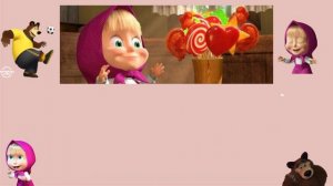Masha and Bear Sweet Tooth's Song Easy Lyrics