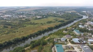 р.п. Шемышейка Шемышейского района Пензенской области \ обзорная аэросъемка