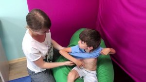 МАССАЖ шейного отдела для детей с РАС // Аутизм // Умственная отсталость // Autism