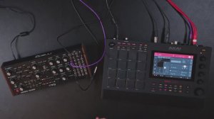 AKAI MPC: Audio Processing with Moog Labyrinth